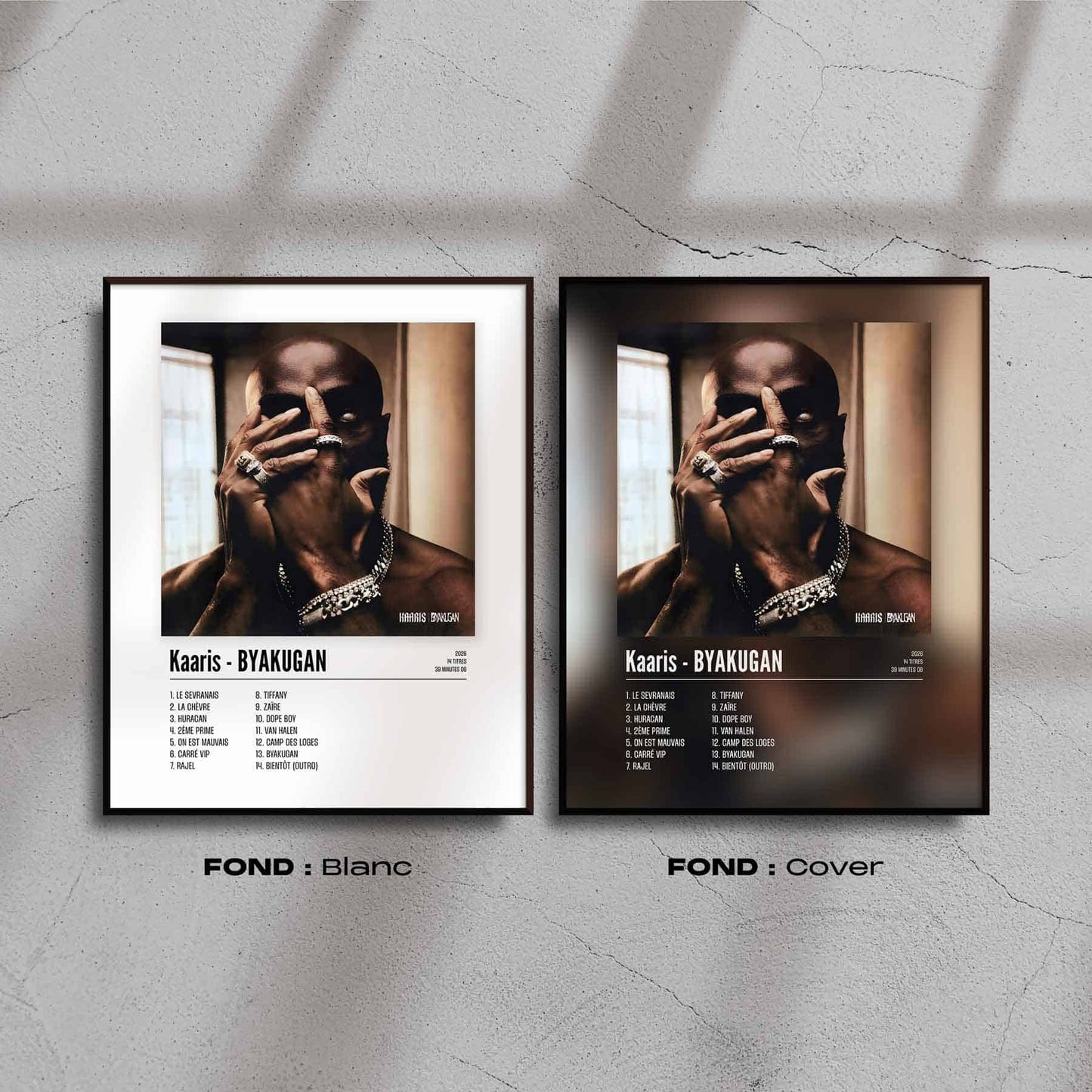 Poster Kaaris - BYAKUGAN