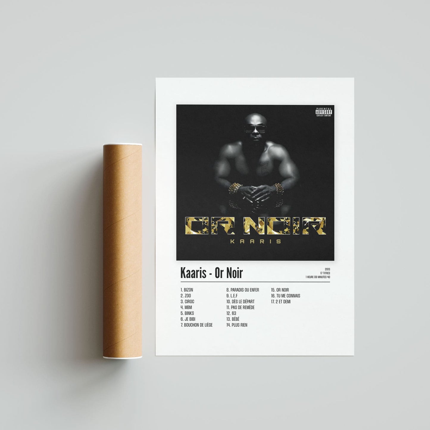 Poster Kaaris - Or Noir