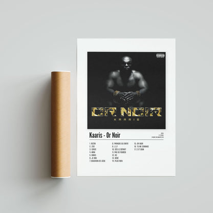 Poster Kaaris - Or Noir