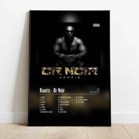 Poster Kaaris - Or Noir