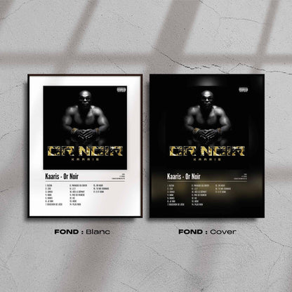 Poster Kaaris - Or Noir