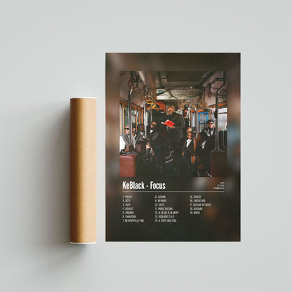Poster KeBlack - Focus