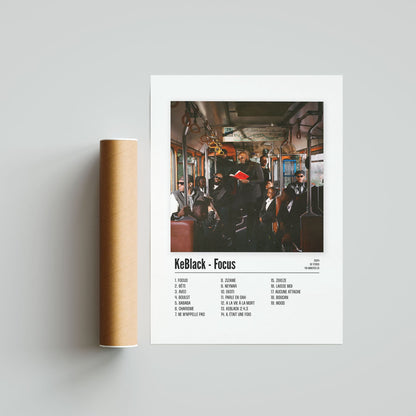 Poster KeBlack - Focus