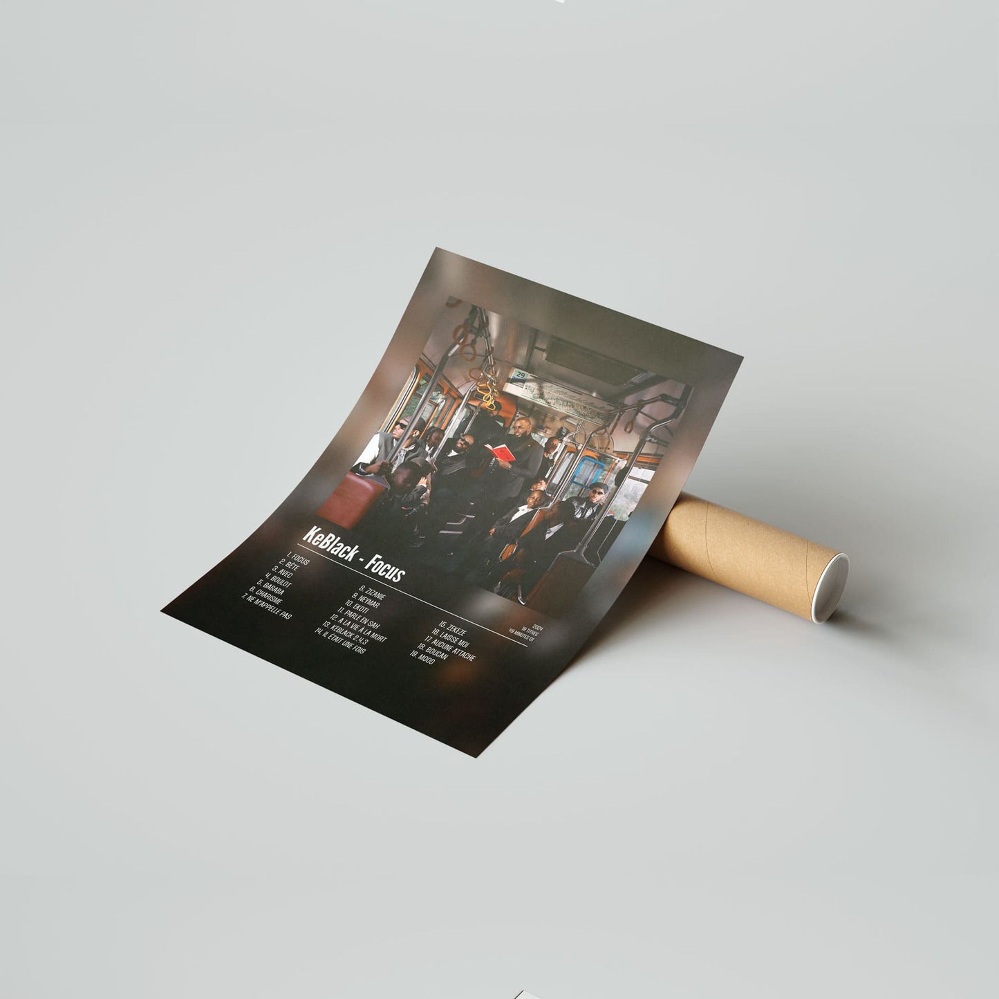 Poster KeBlack - Focus