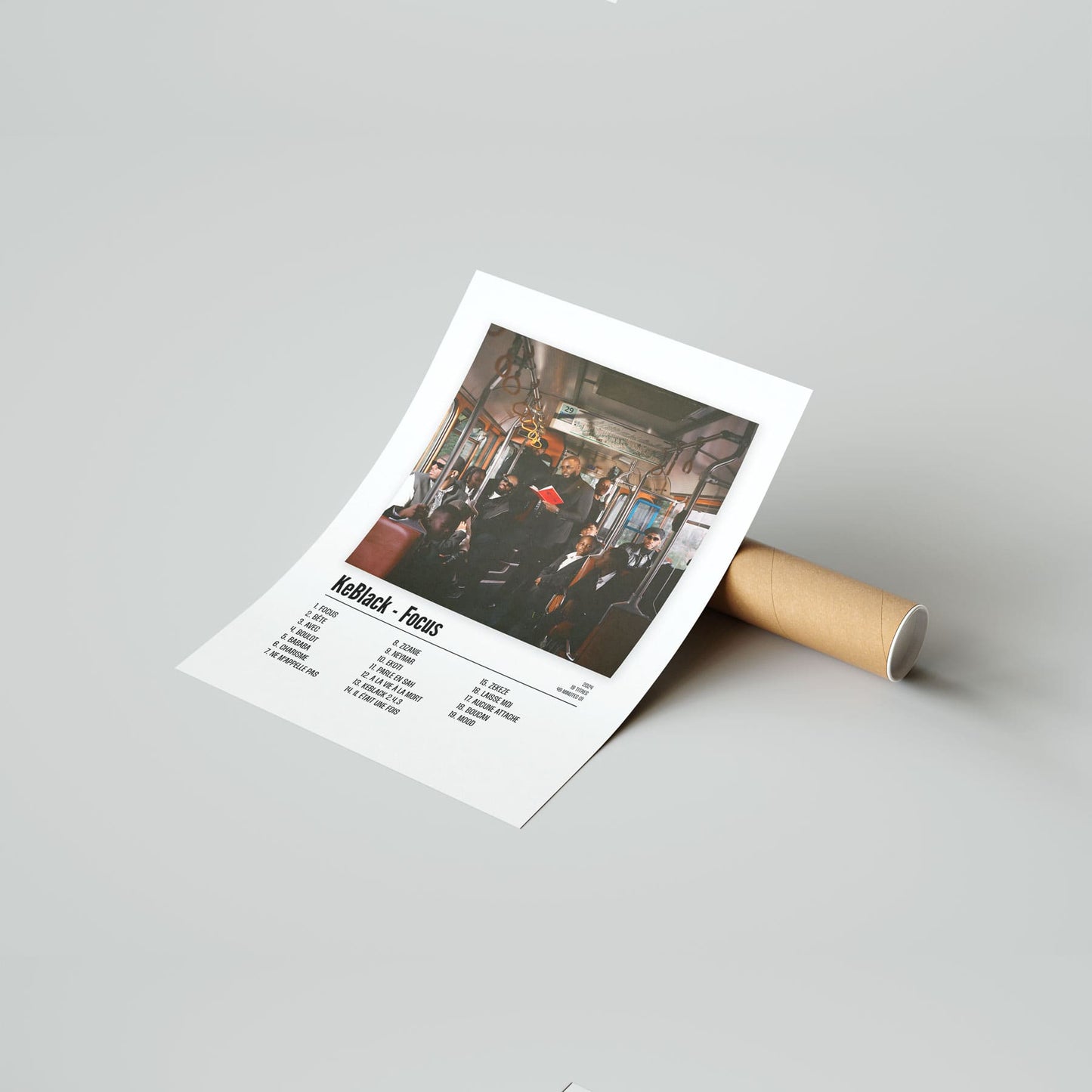 Poster KeBlack - Focus