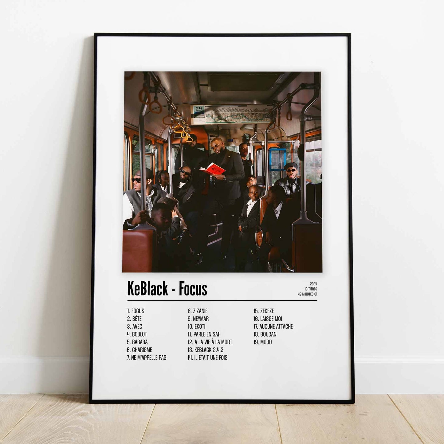 Poster KeBlack - Focus