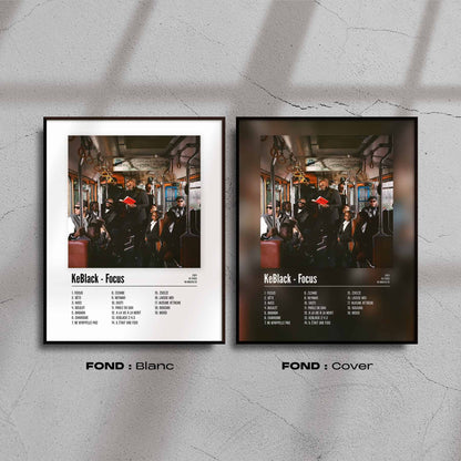Poster KeBlack - Focus