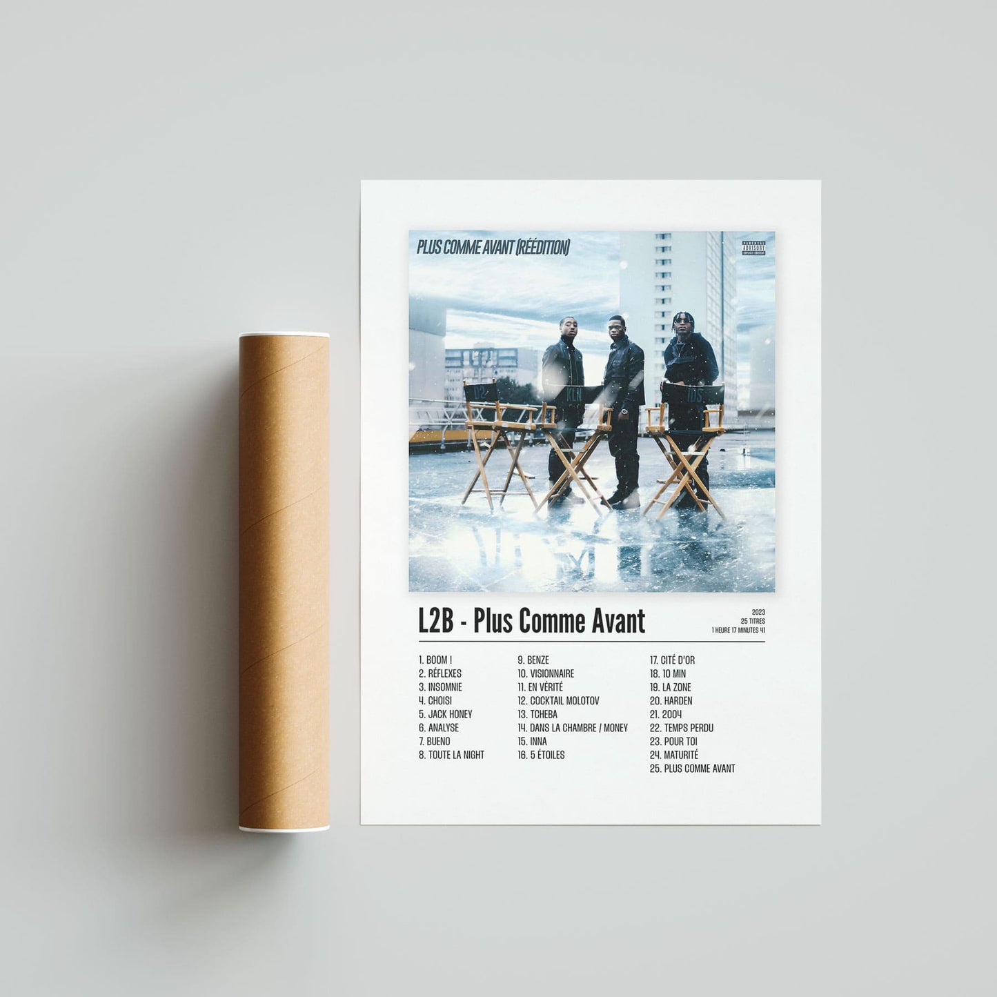 Poster L2B - Plus Comme Avant