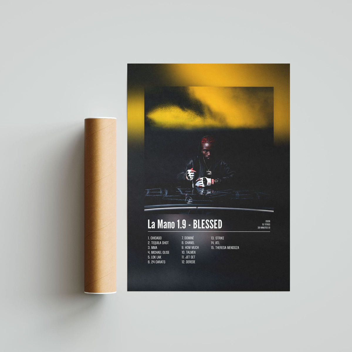 Poster La Mano 1.9 - BLESSED