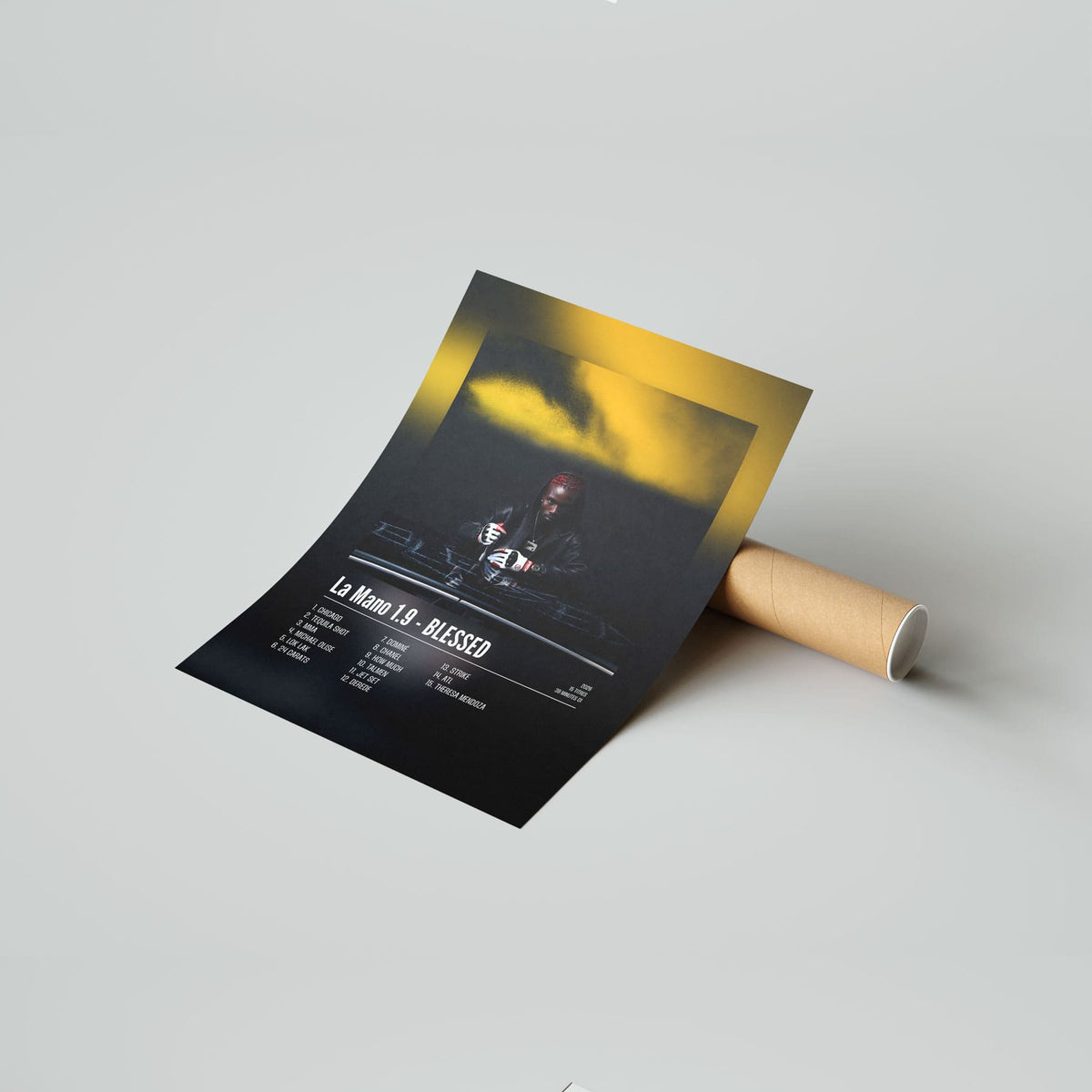 Poster La Mano 1.9 - BLESSED