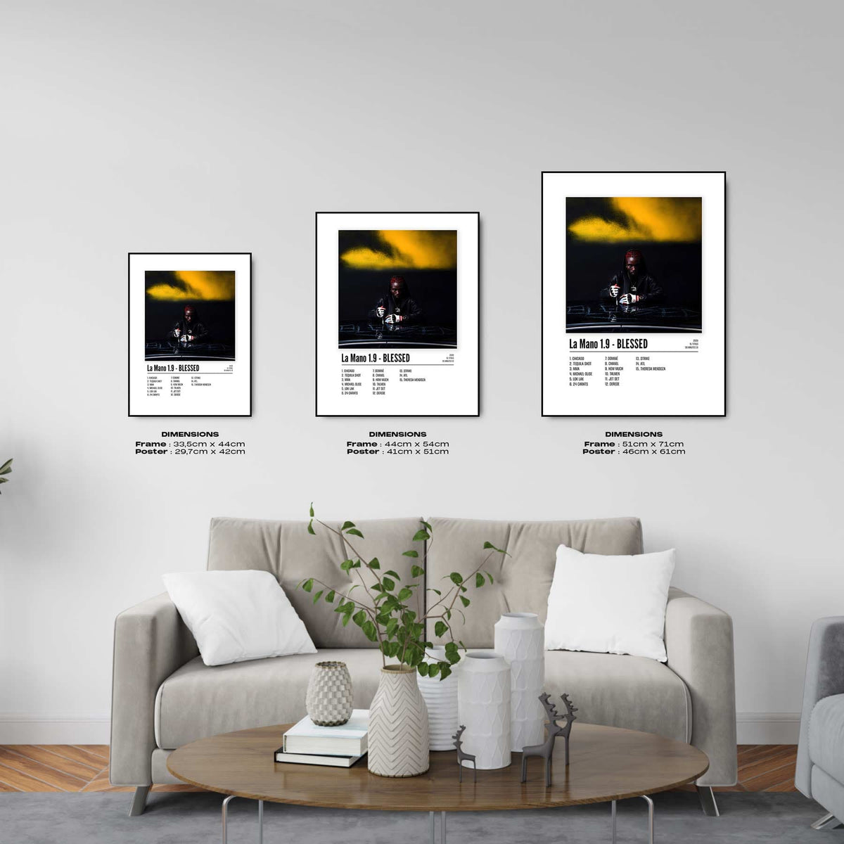 Poster La Mano 1.9 - BLESSED