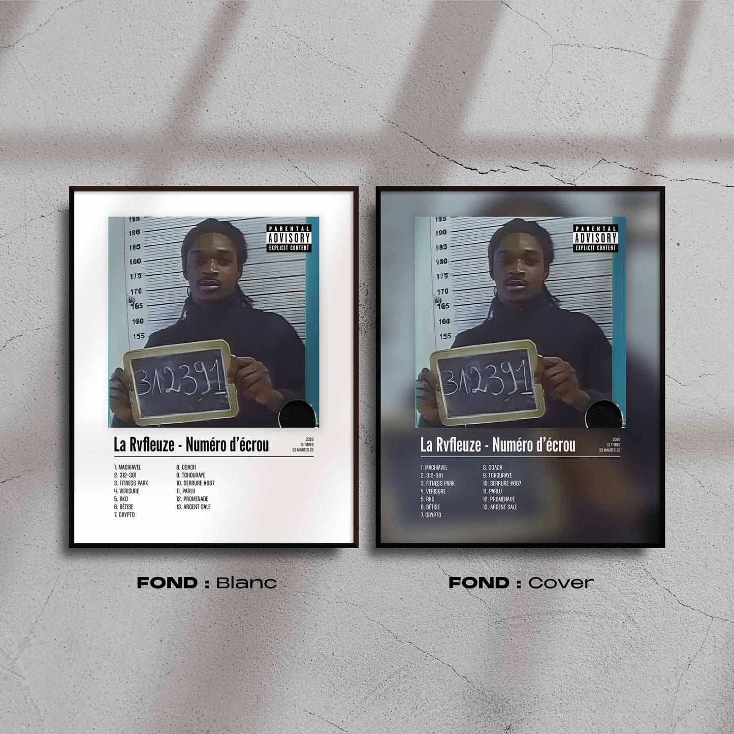 Poster La Rvfleuze - Numéro d'écrou