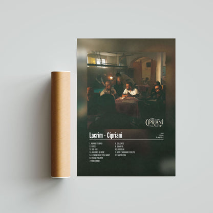 Poster Lacrim - Cipriani
