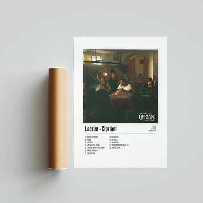 Poster Lacrim - Cipriani