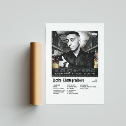 Poster Lacrim - Liberté provisoire