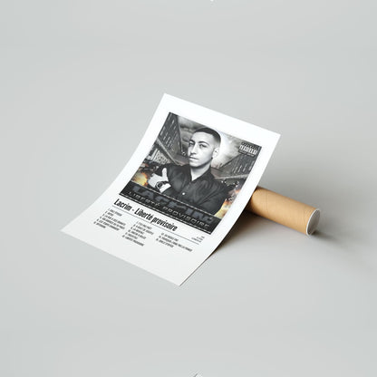 Poster Lacrim - Liberté provisoire