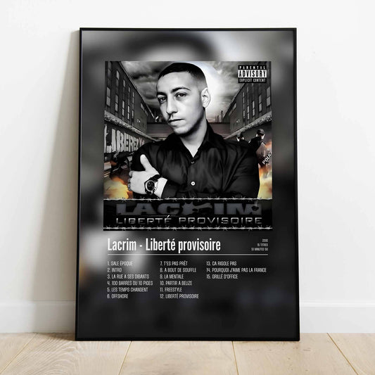 Poster Lacrim - Liberté provisoire