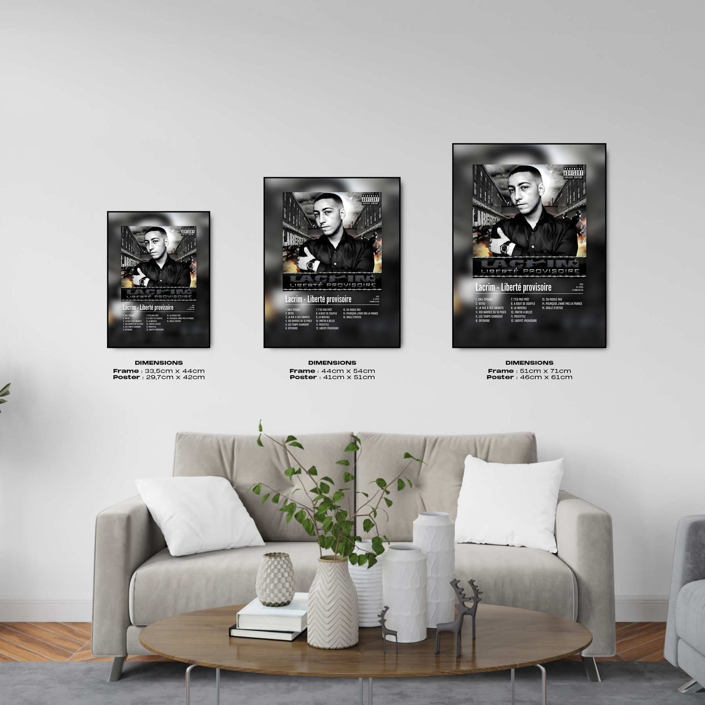 Poster Lacrim - Liberté provisoire