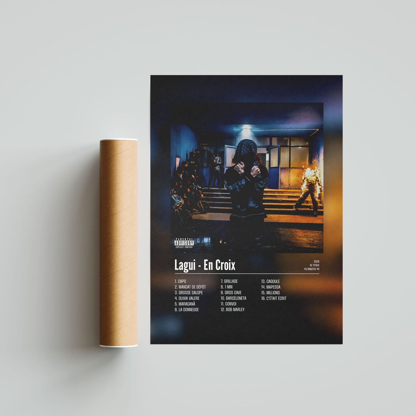 Poster Lagui - En Croix