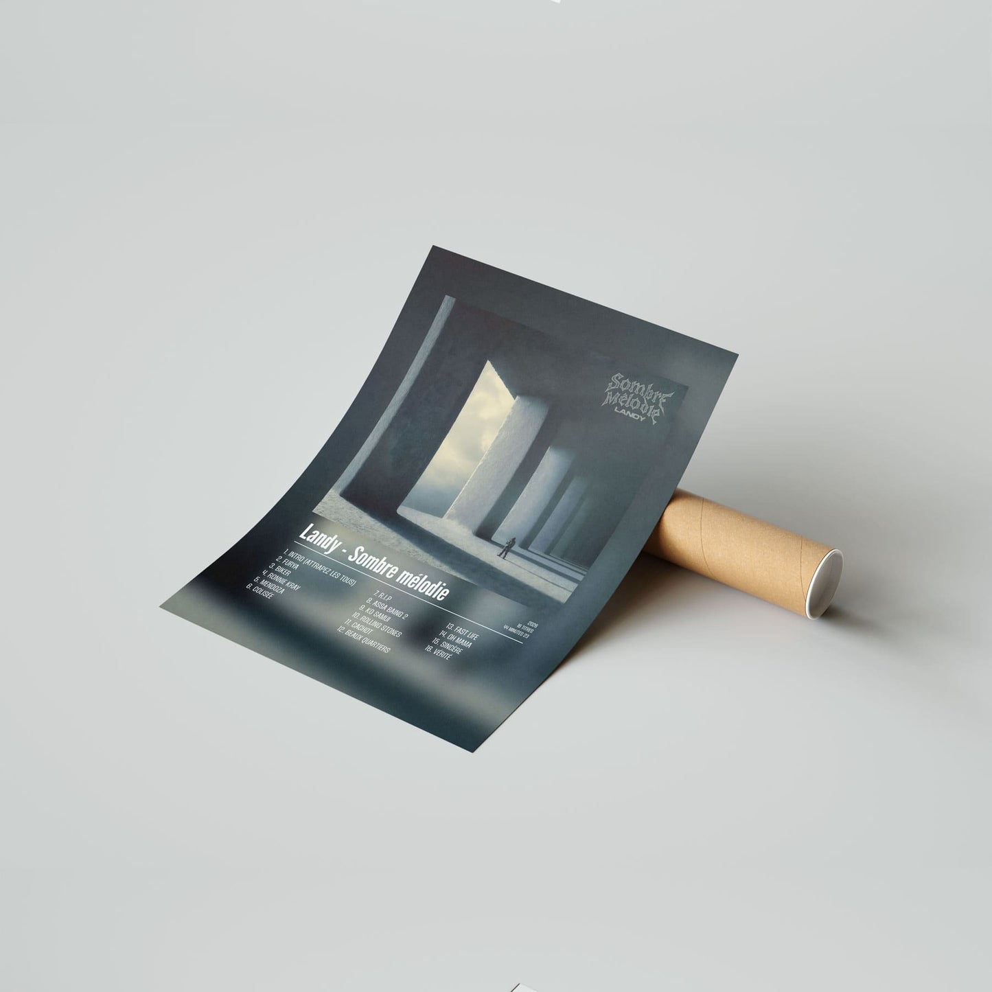 Poster Landy - Sombre mélodie