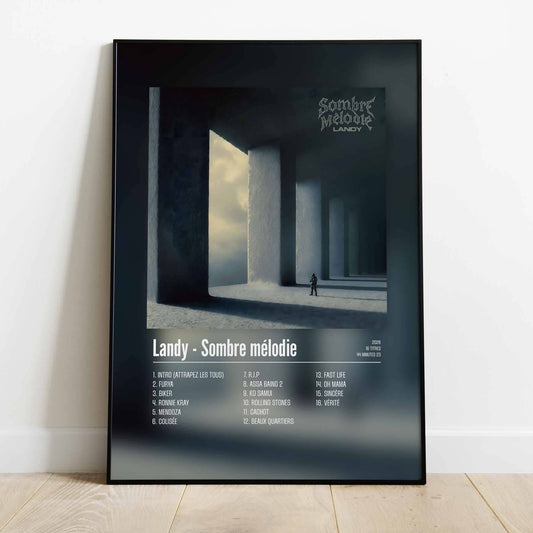 Poster Landy - Sombre mélodie