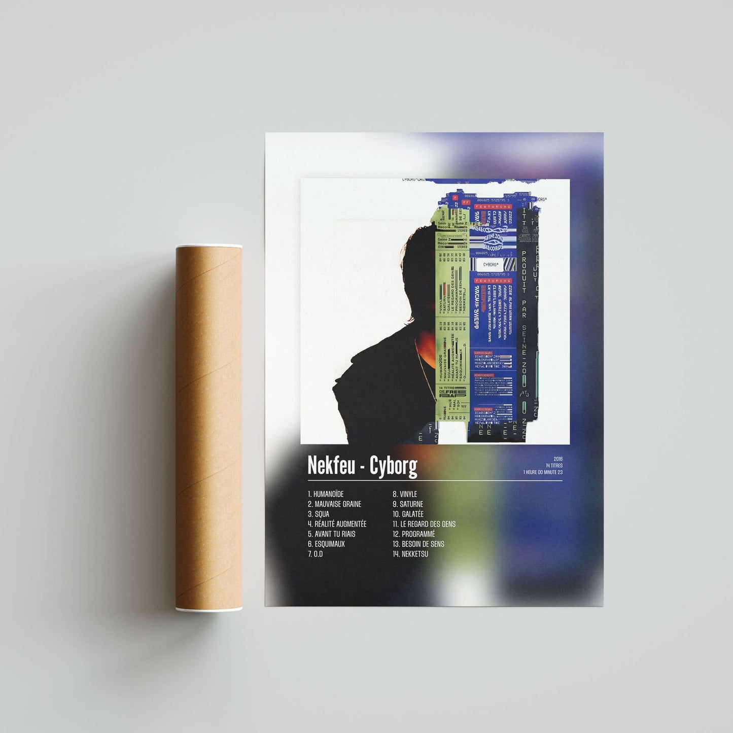 Poster Nekfeu - Cyborg