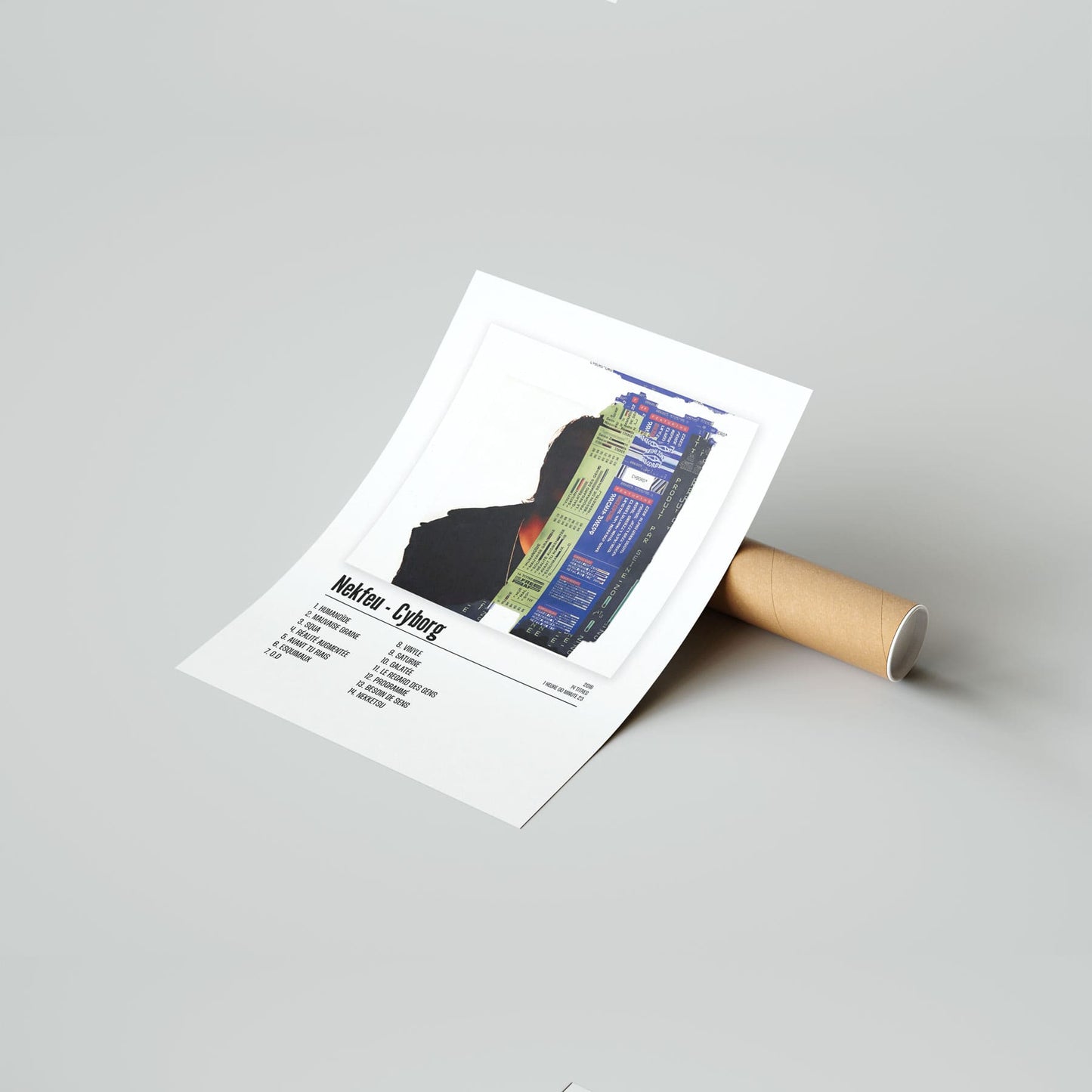 Poster Nekfeu - Cyborg