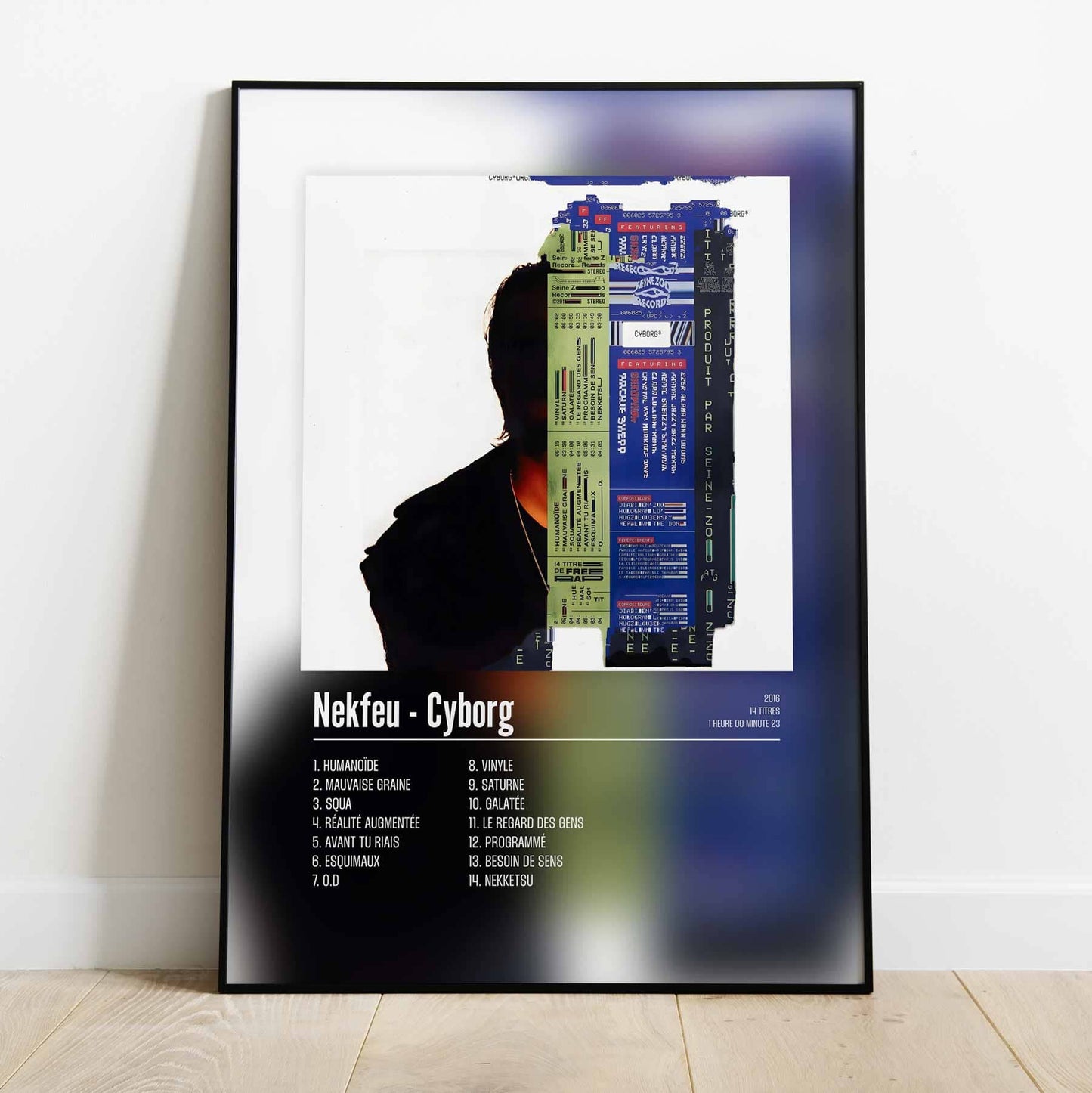 Poster Nekfeu - Cyborg