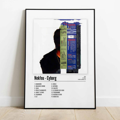 Poster Nekfeu - Cyborg