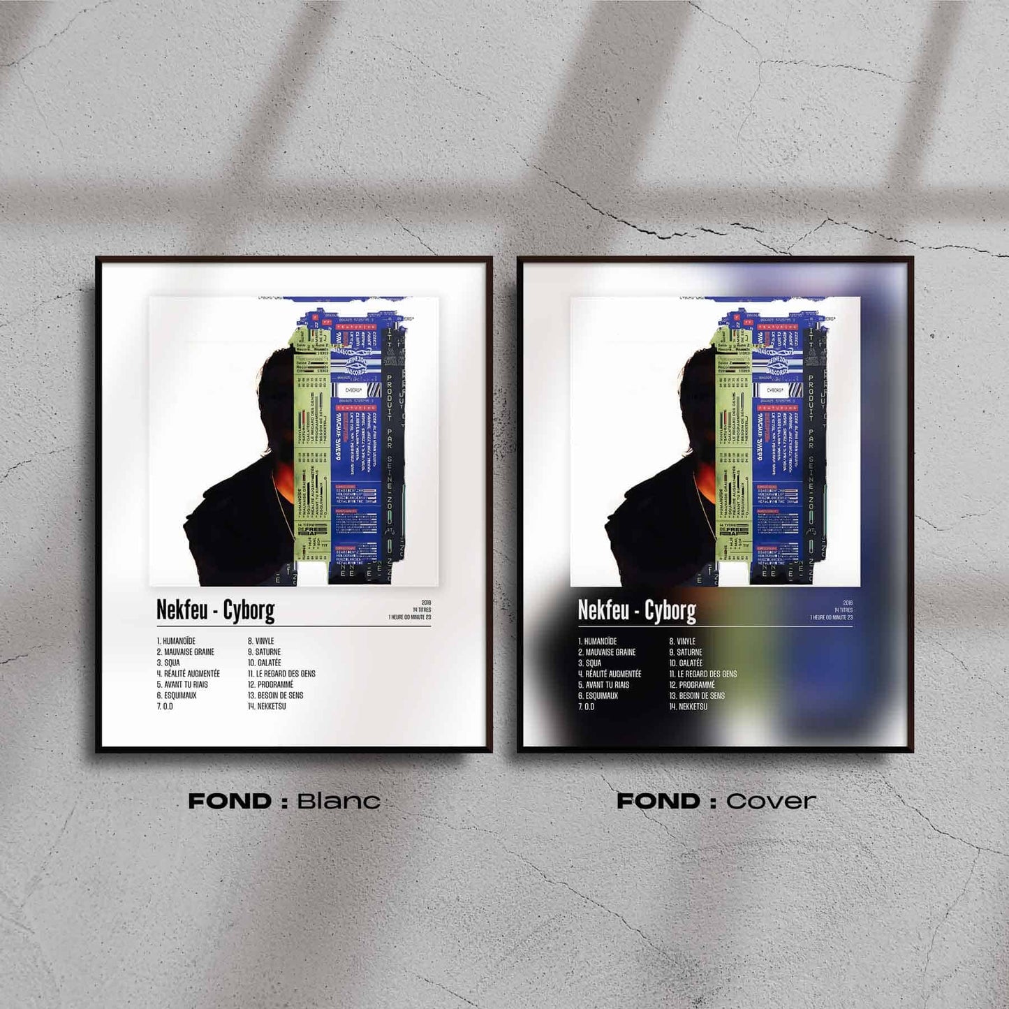 Poster Nekfeu - Cyborg