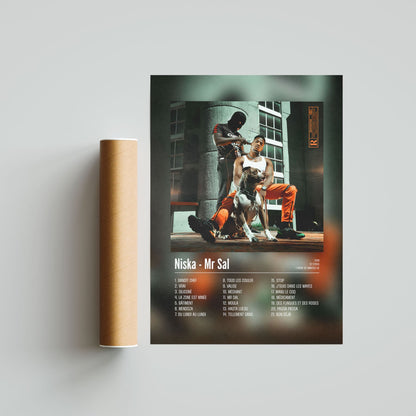 Poster Niska - Mr Sal