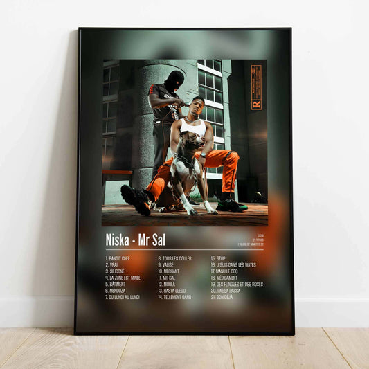 Poster Niska - Mr Sal