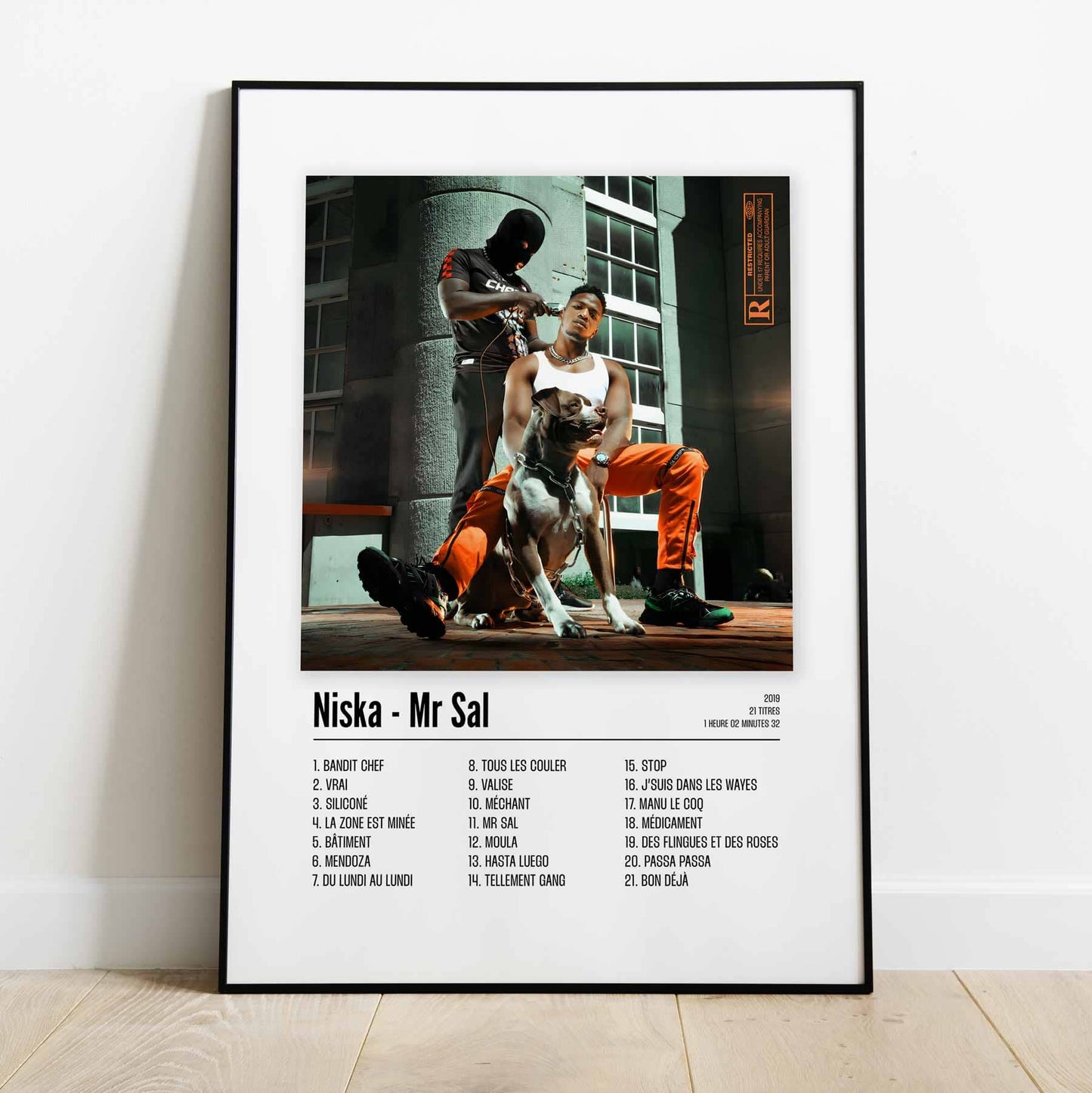 Poster Niska - Mr Sal