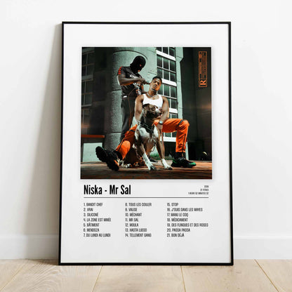 Poster Niska - Mr Sal