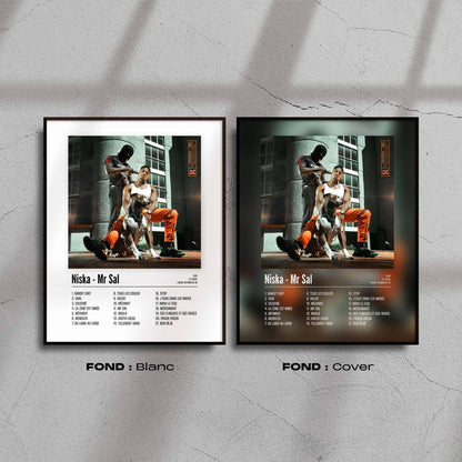 Poster Niska - Mr Sal