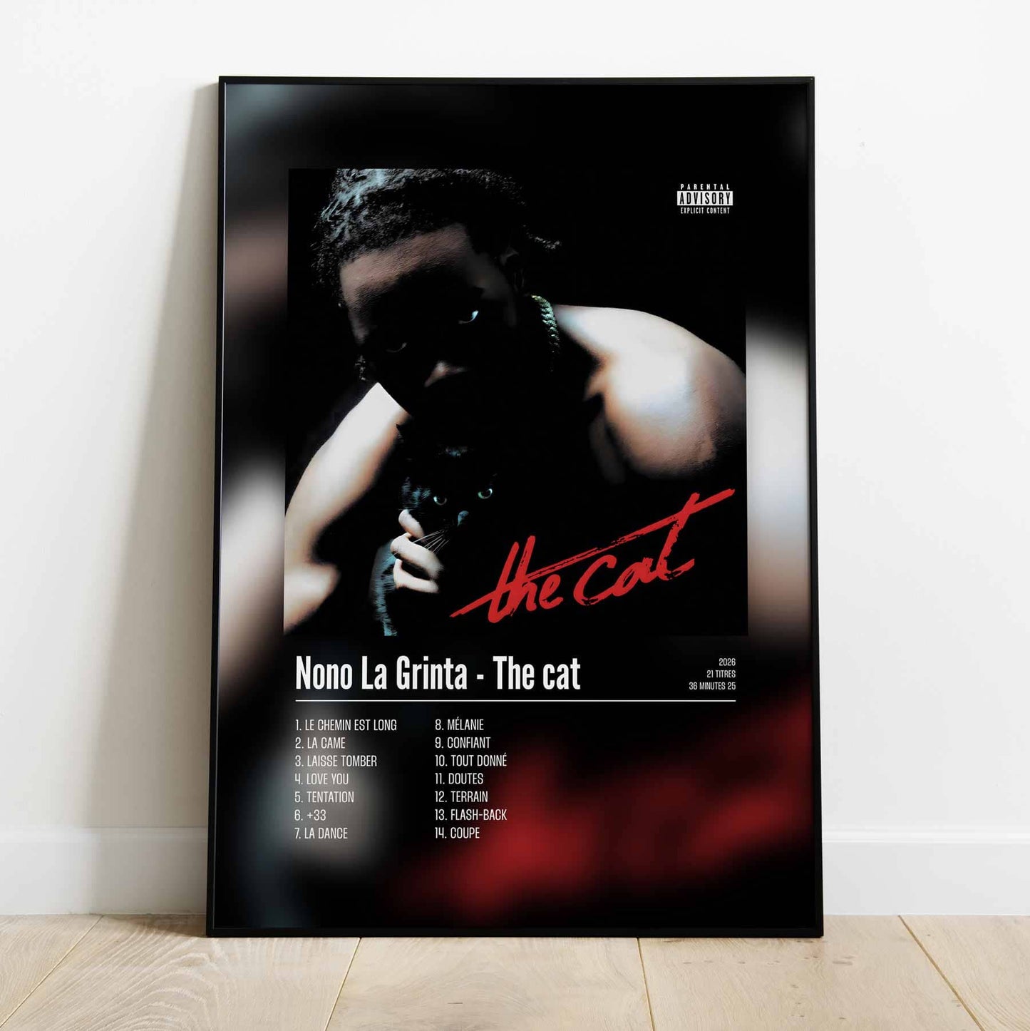 Poster Nono La Grinta - The cat
