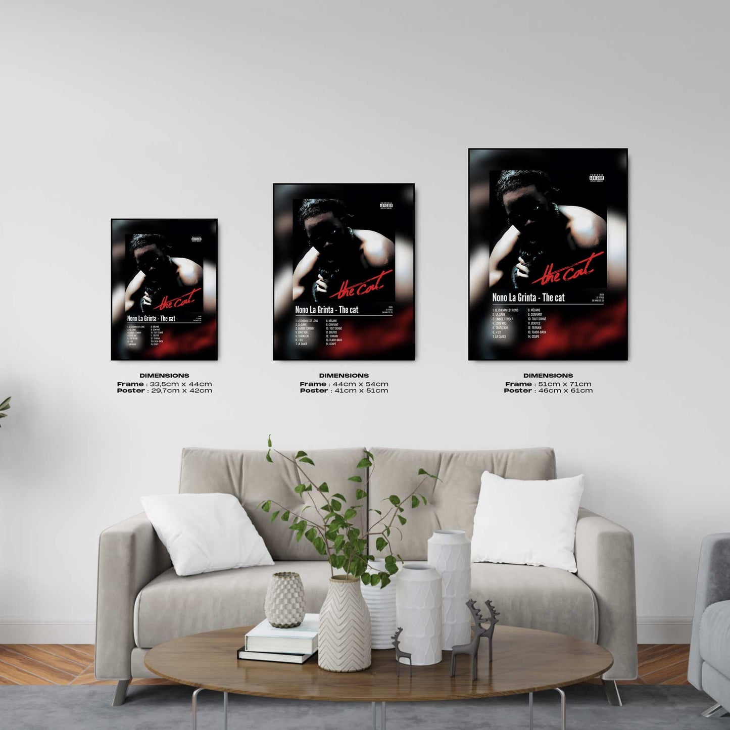 Poster Nono La Grinta - The cat