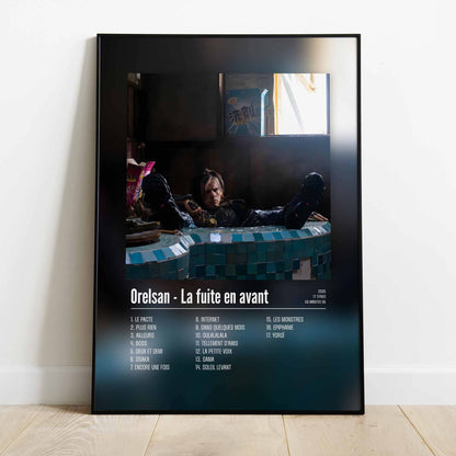 Poster Orelsan - La fuite en avant