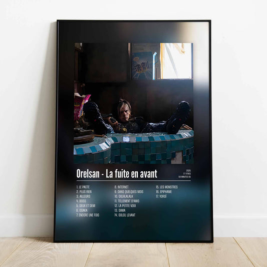 Poster Orelsan - La fuite en avant
