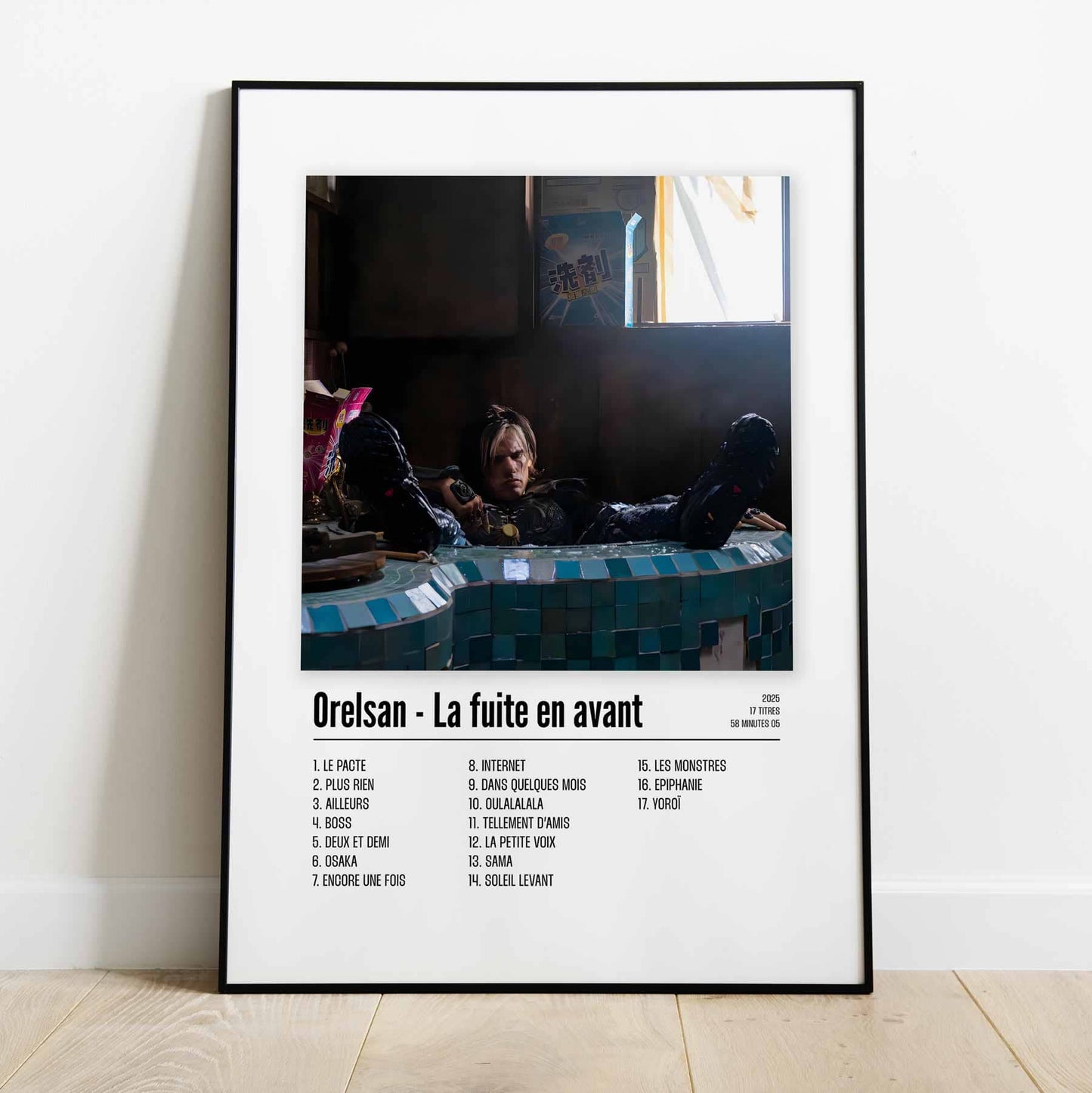 Poster Orelsan - La fuite en avant