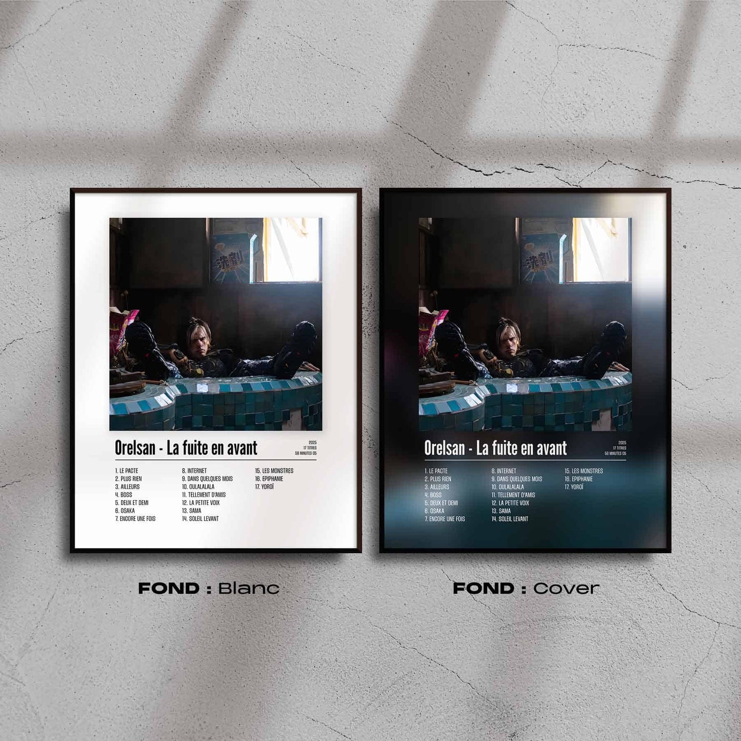 Poster Orelsan - La fuite en avant