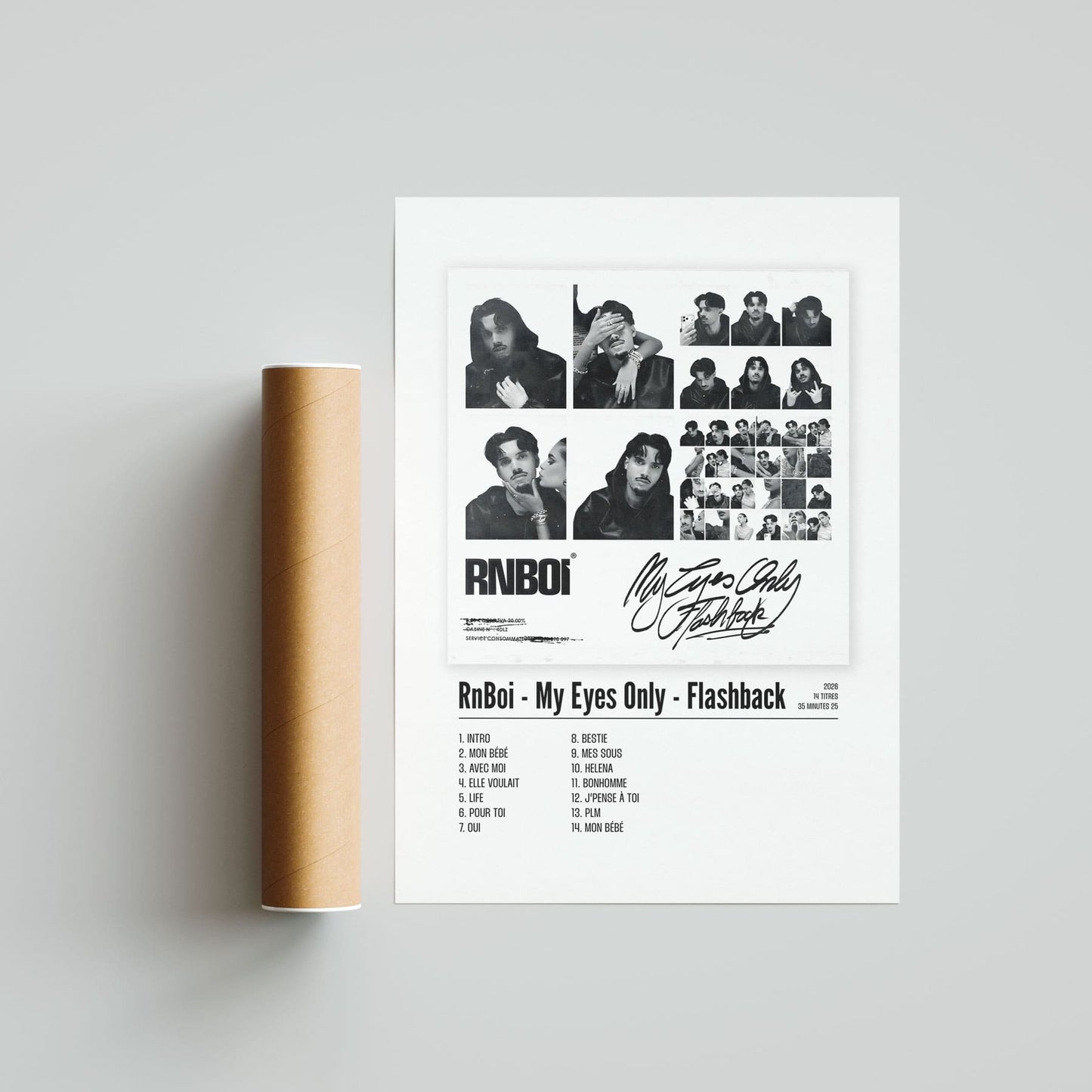 Poster RnBoi - My Eyes Only - Flashback