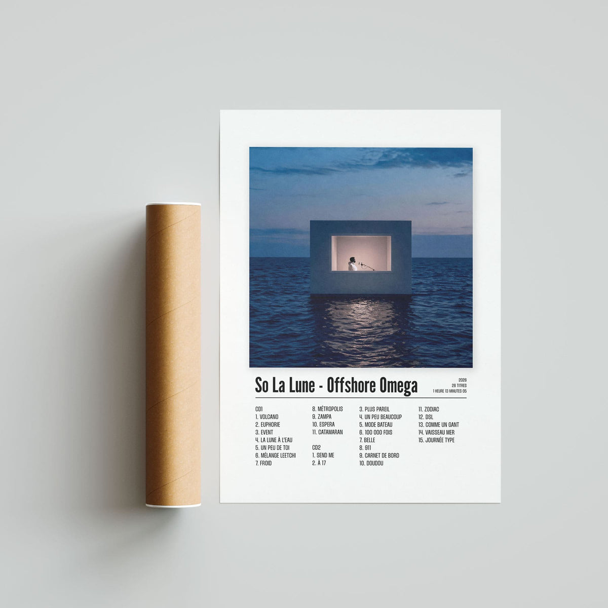 Poster So La Lune - Offshore Omega