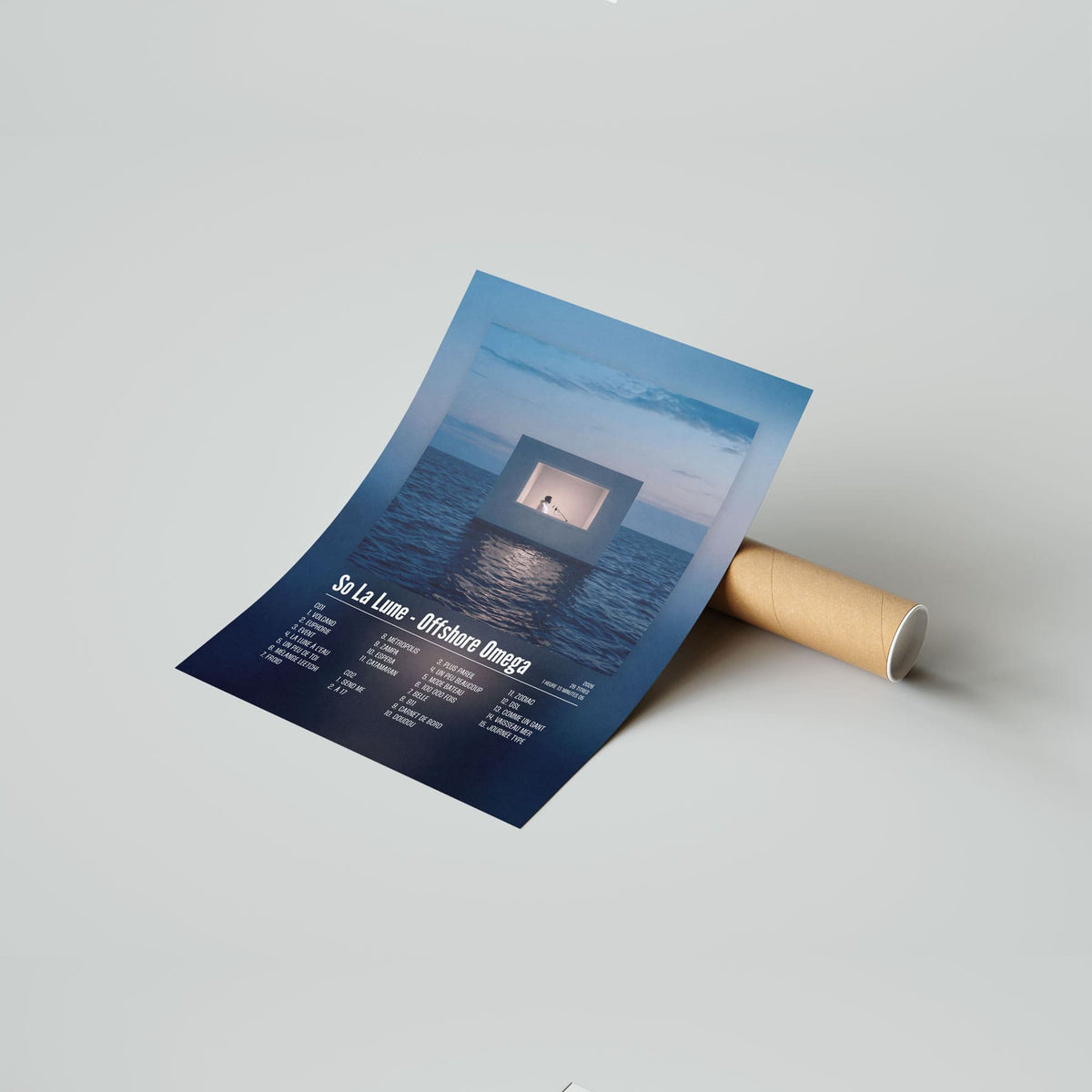 Poster So La Lune - Offshore Omega