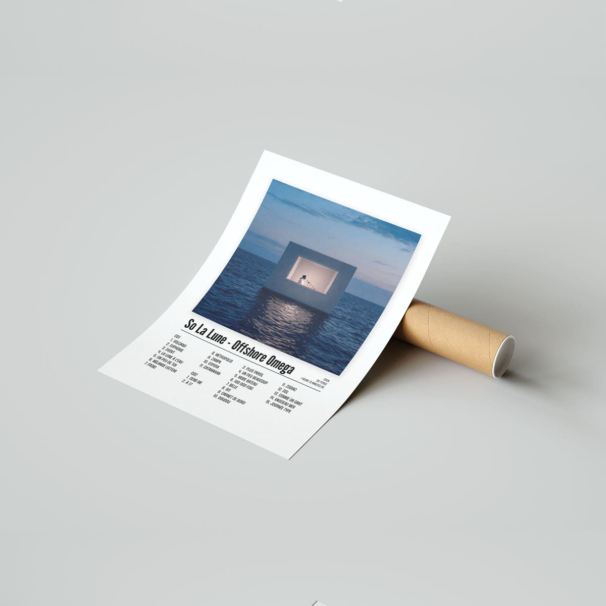Poster So La Lune - Offshore Omega