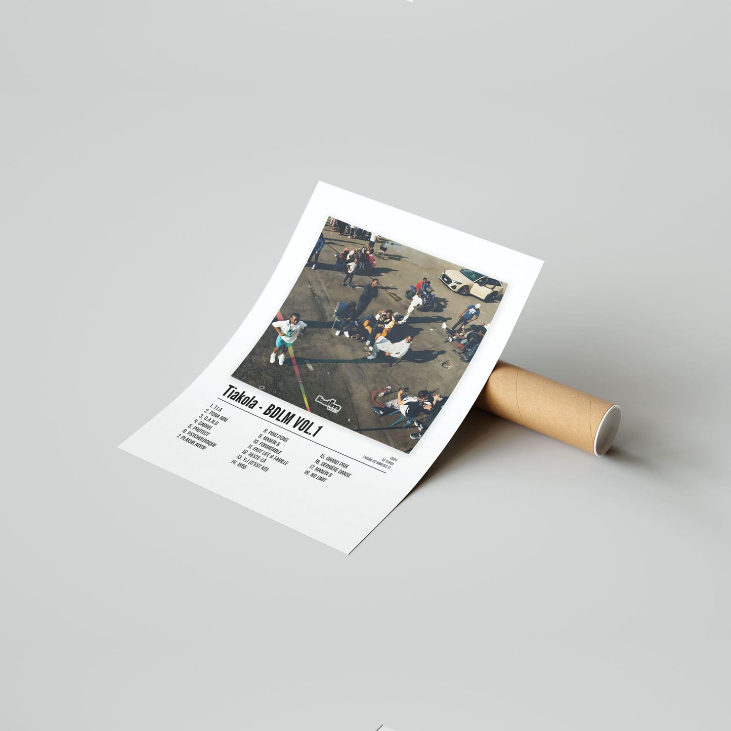 Poster Tiakola - BDLM VOL.1