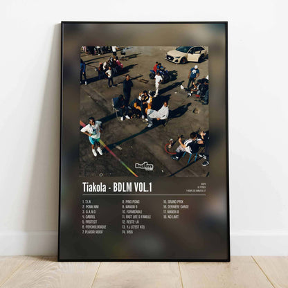 Poster Tiakola - BDLM VOL.1