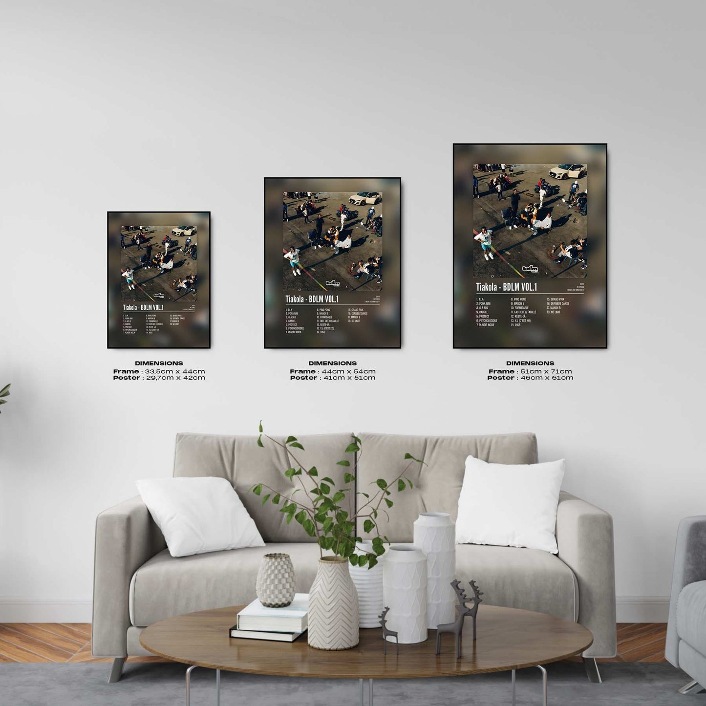 Poster Tiakola - BDLM VOL.1