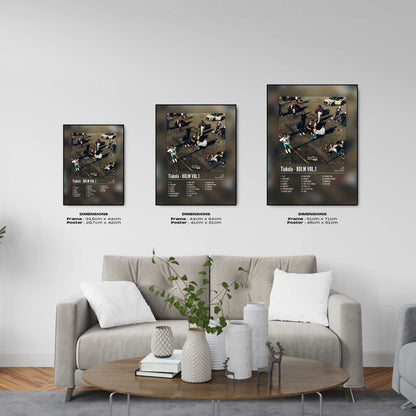 Poster Tiakola - BDLM VOL.1