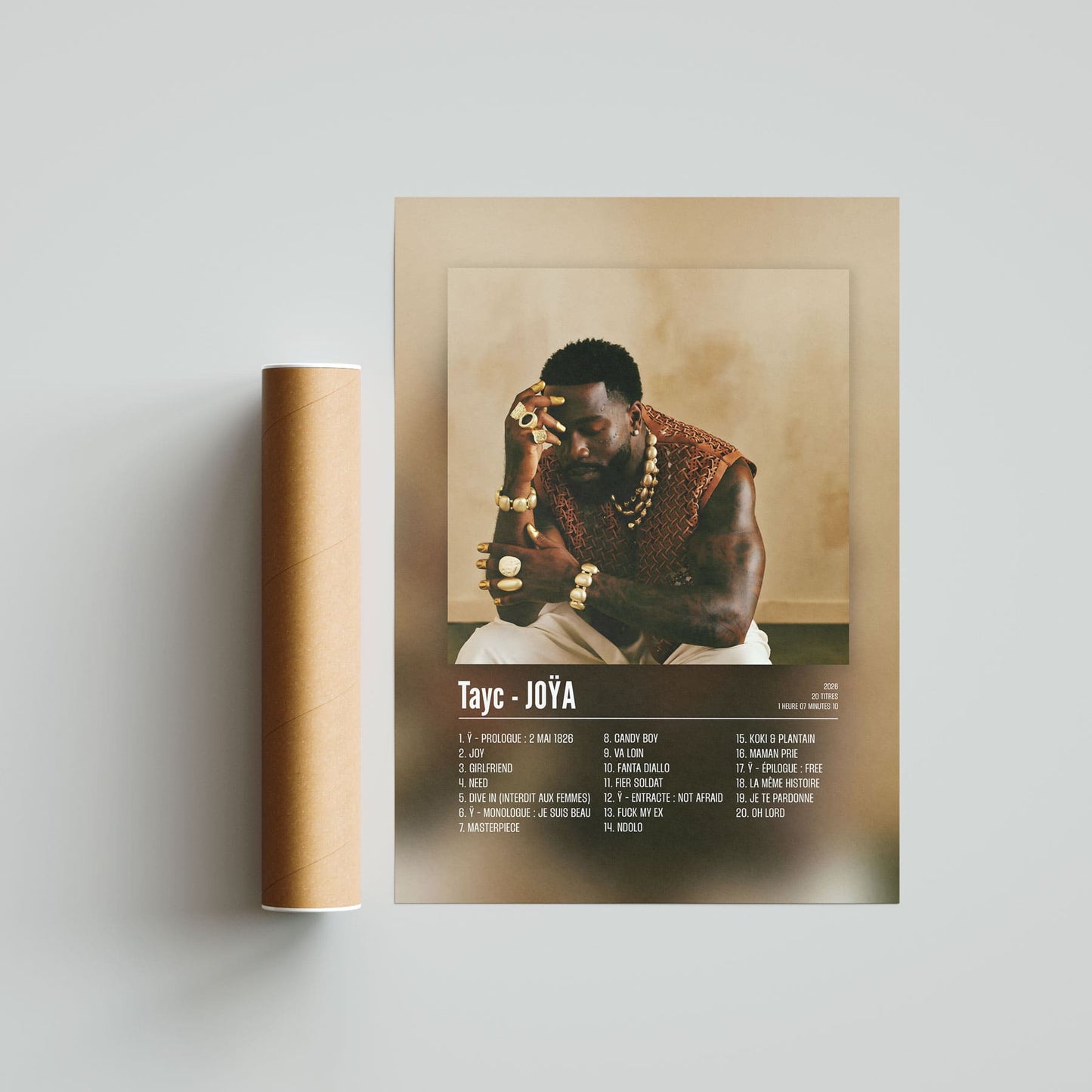 Poster Tayc - JOŸA